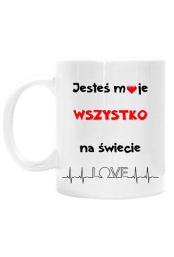 Kubek walentynkowy