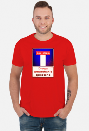 Socjalizm - koszulka męska Indepicto