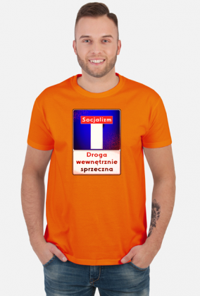 Socjalizm - koszulka męska Indepicto