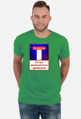 Socjalizm - koszulka męska Indepicto