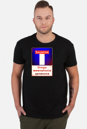Socjalizm - koszulka męska Indepicto