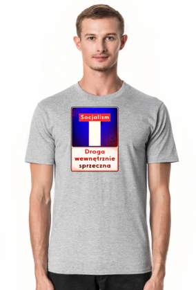 Socjalizm - koszulka męska Indepicto