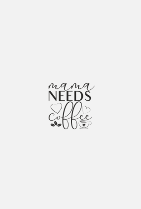 Mama needs coffee - mama potrzebuje kawy - koszulka damska dla mamy