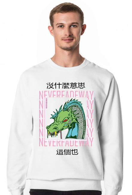Bluza klasyczna NeverFadeAway - DRAGON
