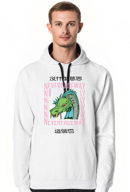 Bluza z kapturem NeverFadeAway - DRAGON