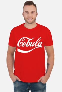 Cebula - biały napis