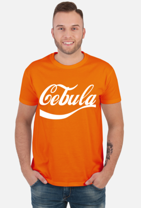 Cebula - biały napis
