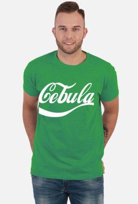 Cebula - biały napis