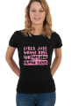 Koszulka damska - FUNdamental human rights (Prezent na Dzień Kobiet)