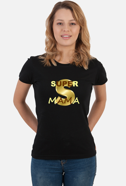 Super mama koszulka damska