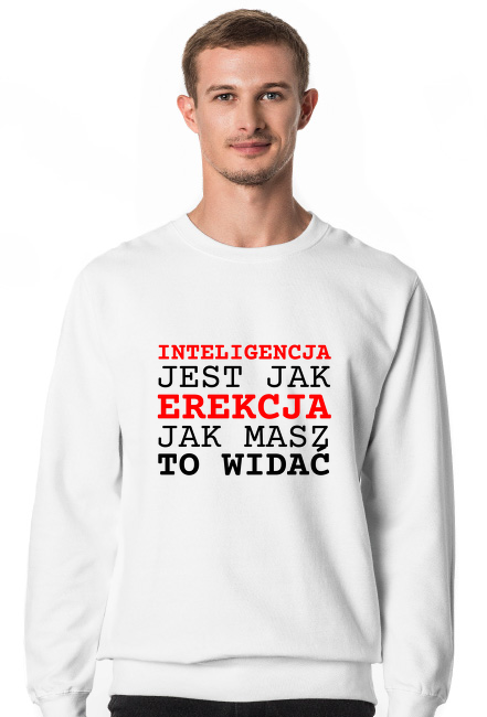 Inteligencja - bluza, classic