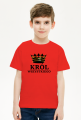 Król wszystkiego koszulka dziecięca
