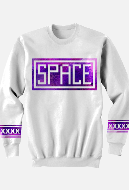 Bluza-Space (biała)
