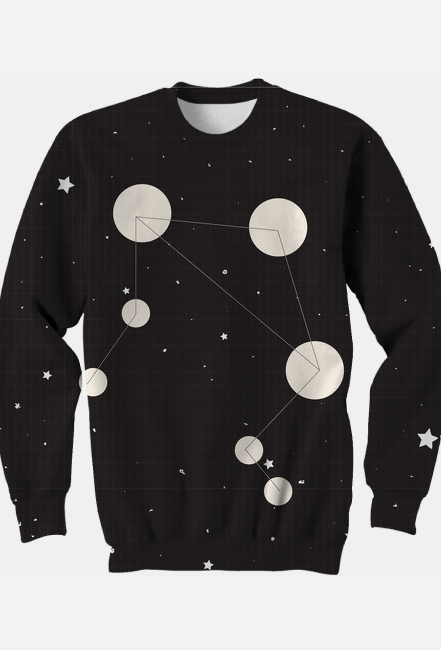 Bluza Klasyczna FullPrint - Space