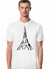 Koszulka wieża Eiffla