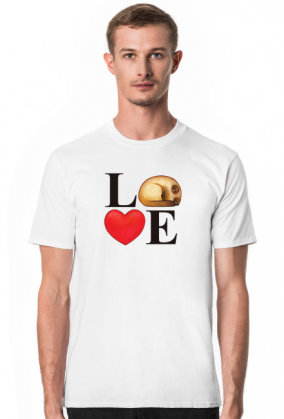 Koszulka męska- KOCIE LOVE