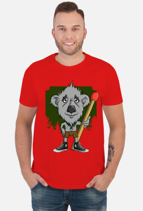 Koszulka męska - Koala Scout