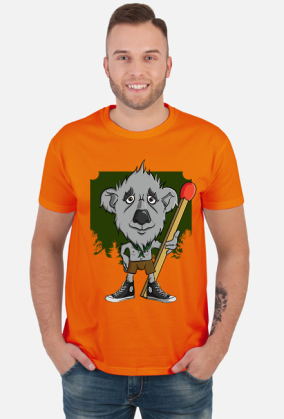 Koszulka męska - Koala Scout
