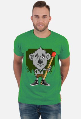 Koszulka męska - Koala Scout