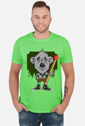 Koszulka męska - Koala Scout