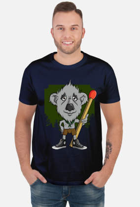 Koszulka męska - Koala Scout