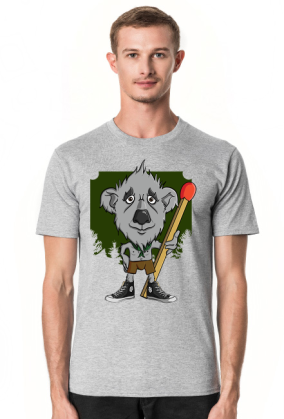Koszulka męska - Koala Scout