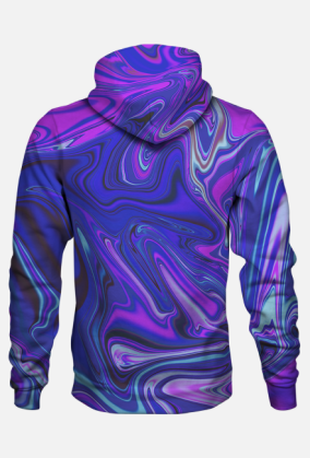 Bluza męska tie dye