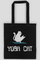 Torba bawełniana- YOGA CAT