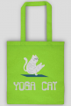 Torba bawełniana- YOGA CAT