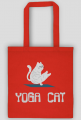 Torba bawełniana- YOGA CAT