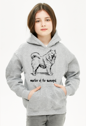 Bluza dziecięca z kapturem Unisex *Mother of the Samoyed