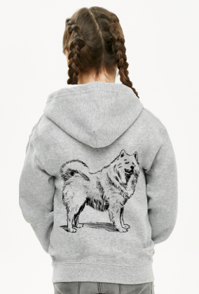 Bluza dziecięca z kapturem Unisex *Mother of the Samoyed