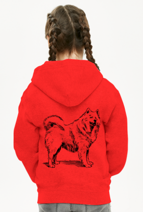Bluza dziecięca z kapturem Unisex *Mother of the Samoyed