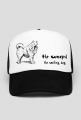 Czapka z daszkiem typu Trucker *Samoyed Love