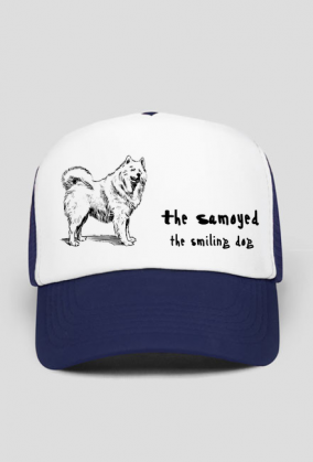 Czapka z daszkiem typu Trucker *Samoyed Love