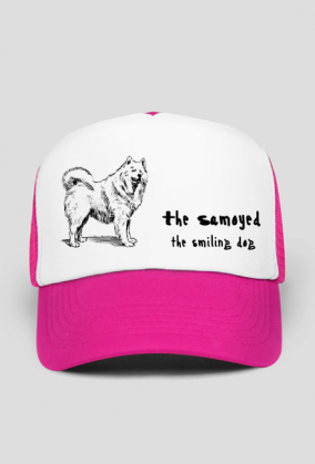 Czapka z daszkiem typu Trucker *Samoyed Love