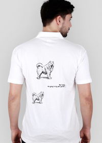 Koszulka męska polo *Samoyed Love