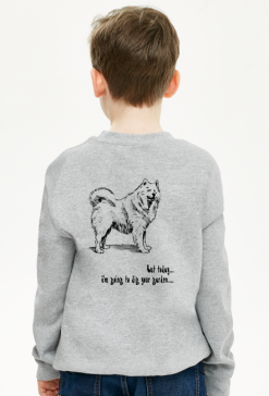 Bluza dziecięca klasyczna unisex *Samoyed Love
