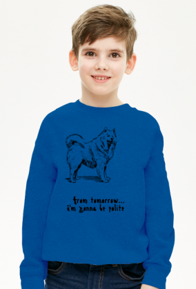Bluza dziecięca klasyczna unisex *Samoyed Love