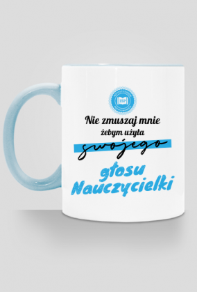 Kubel Głos Nauczycielki niebieski