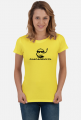 T-shirt DAMSKI duże logo