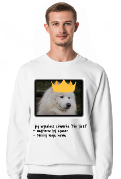 Bluza męska klasyczna *Samoyed Love