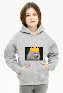Bluza dziecięca z kapturem Unisex *Samoyed Love