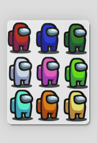 Podkładka pod myszke "Among Us"