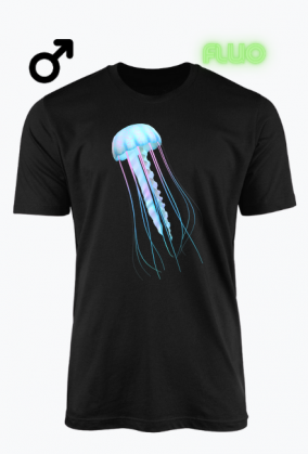 Koszulka Meduza - Świeci w ciemności
