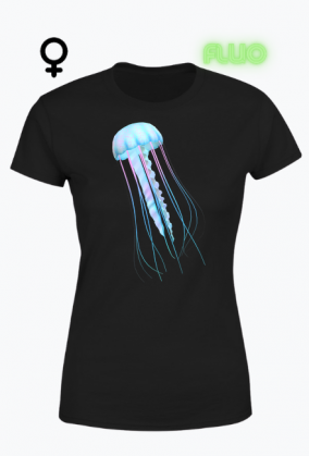Koszulka Meduza - Świeci w ciemności