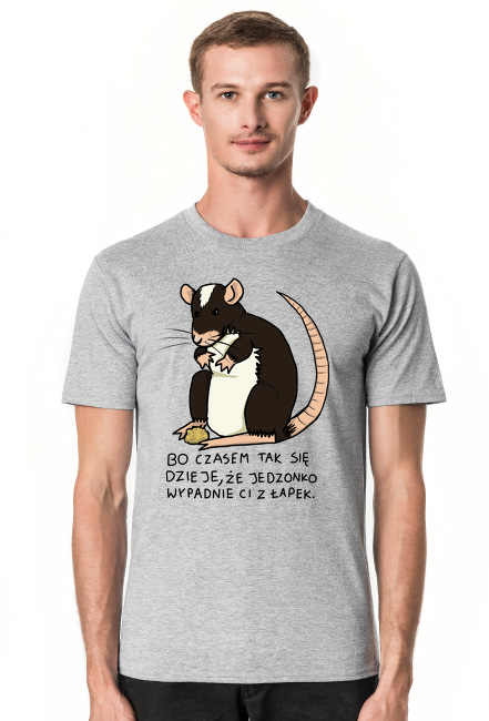Szczurek, koszulka męska