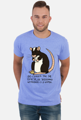 Szczurek, koszulka męska