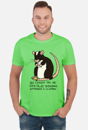 Szczurek, koszulka męska