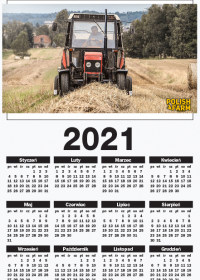 Kalendarz z Zetorem 2021